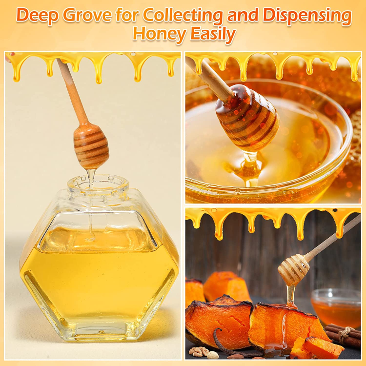 glass honey jar