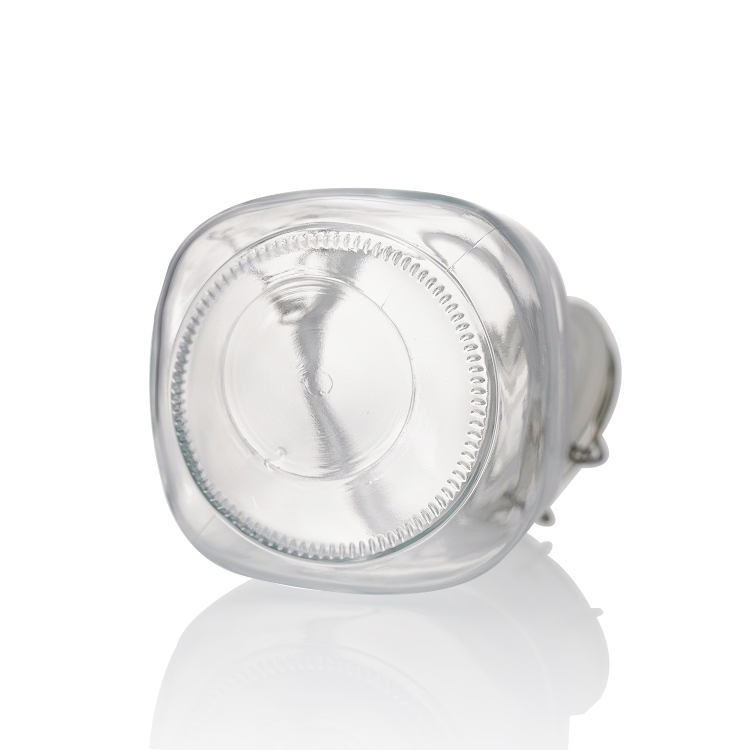Swing Top Låg Glass Storage Jar