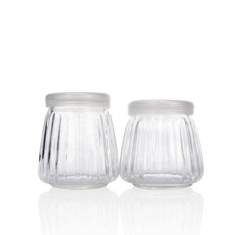 glass pudding jar