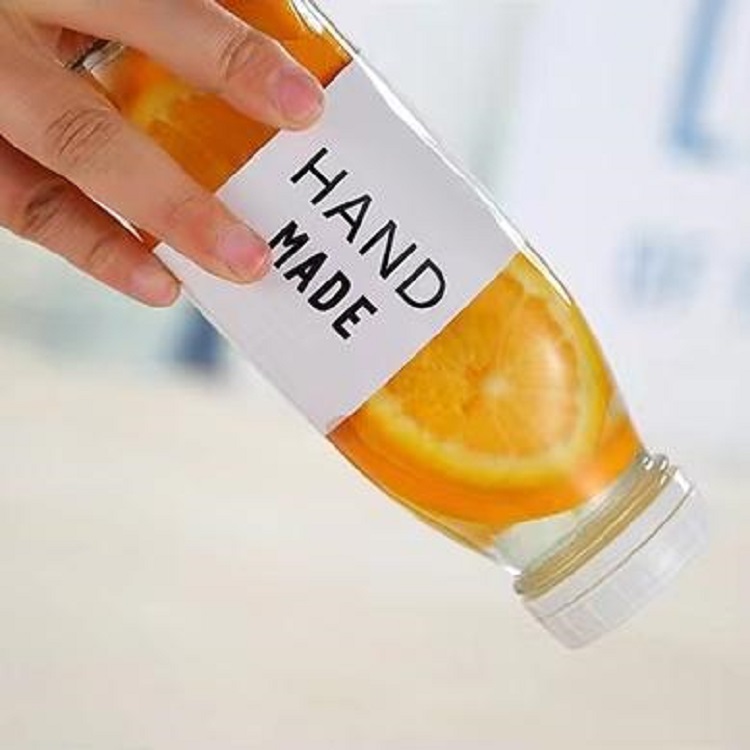 glass juice bottle