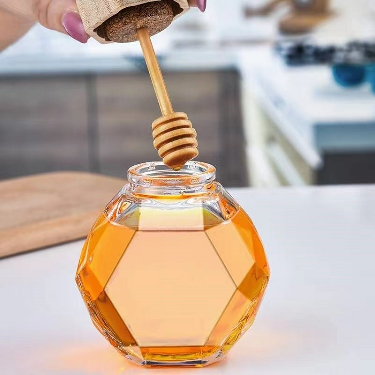 glass honey jar