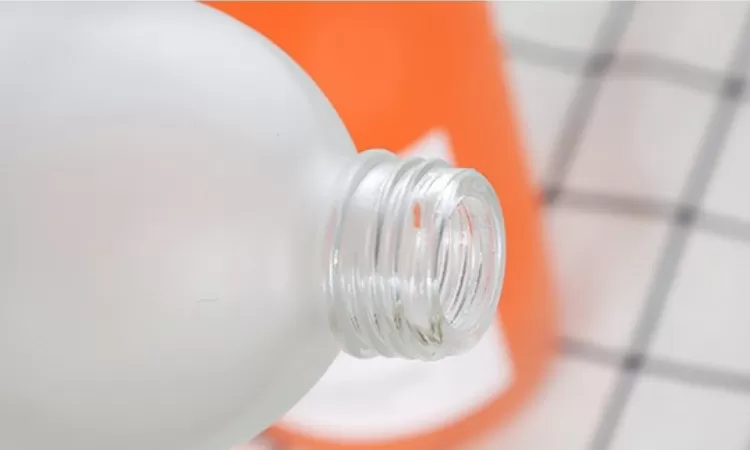 glass juice bottle