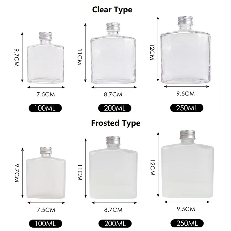 glass juice bottle