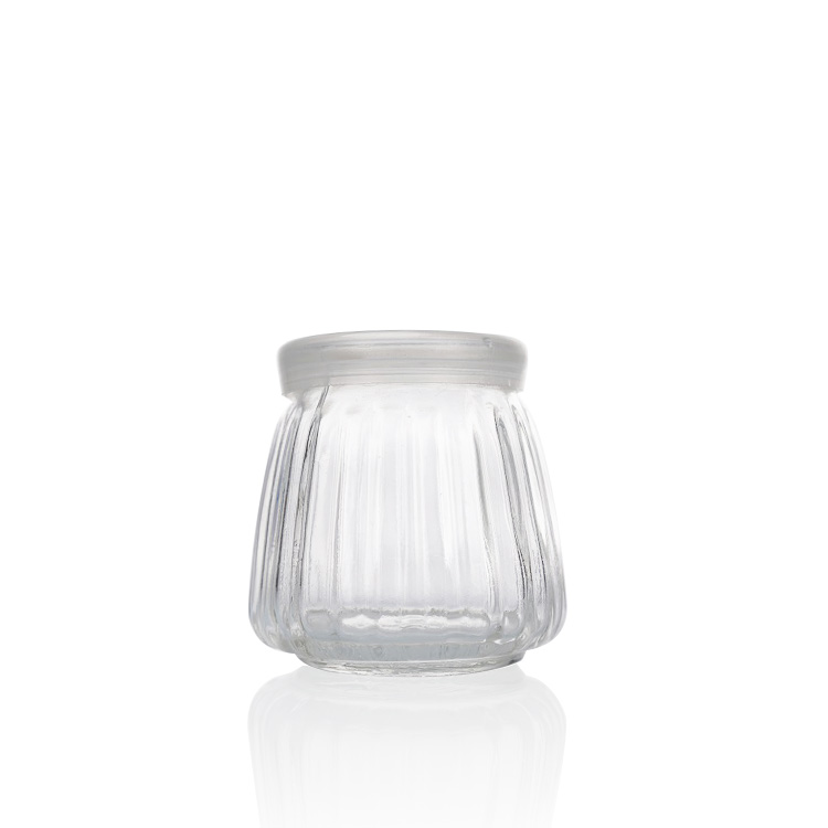 glass pudding jar