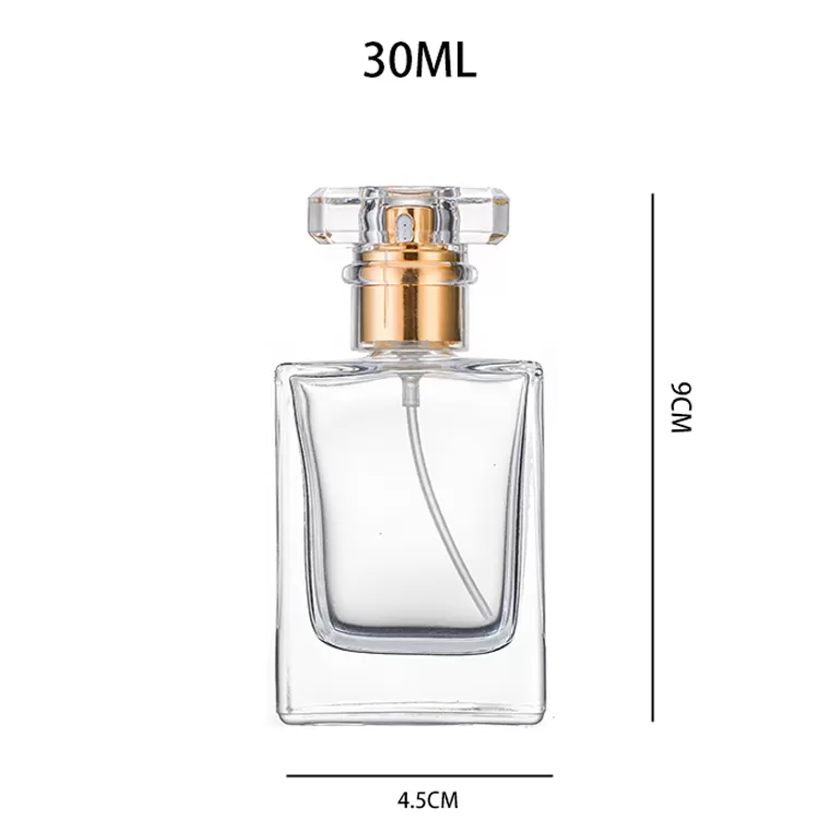 glass perfume bottles