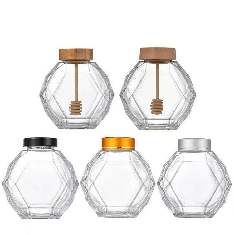 glass honey jar