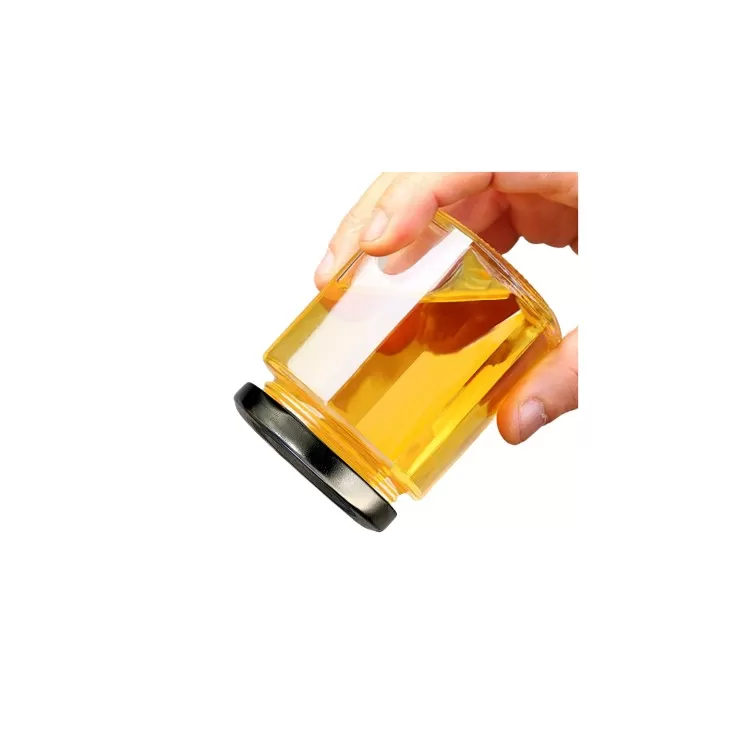 Kina 180 ml hexagonal pickles honning krukke forseglet krukke fabrik og grossist | Glint featured billede