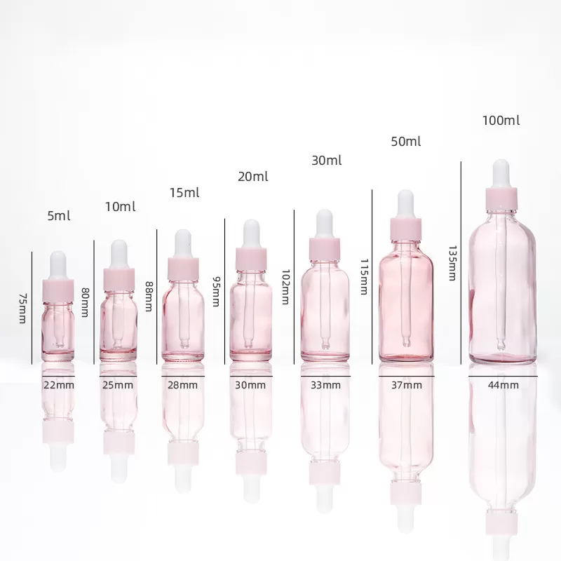 China 15ml Pink Color Dropper Glass Bottle Factory & Wholesaler | Glint Featured Image