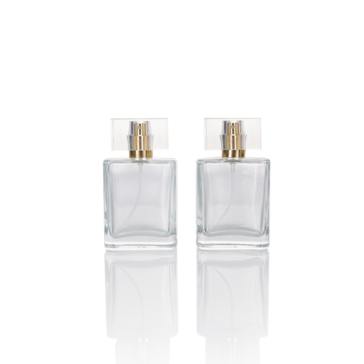 China Fine Mist 50ml Flat Screw Neck Glass Perfume Bottle Factory & Wholesaler | Glint Featured Image