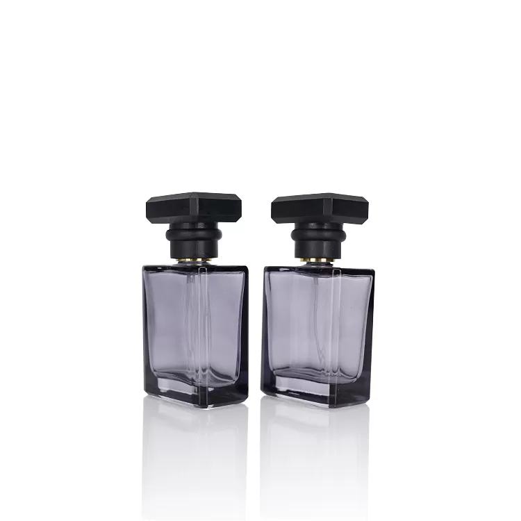 China Luxury 50ml Purple Atomizer Perfume Glass Bottle Factory & Wholesaler | Glint Featured Image
