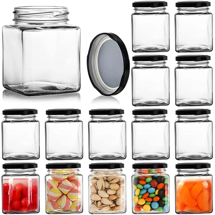 China In Stock 180ml 6oz Square Glass Storage Jar Factory & Wholesaler | Glint Featured Image