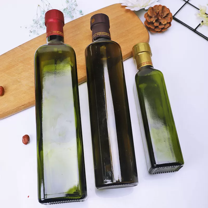 Kina 250 ml brun farve Glasolie og eddike dispenser flaske fabrik og grossist | Glint featured billede