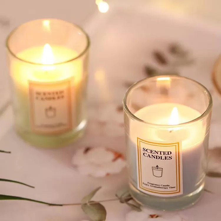 China Round Clear Glass Candle Cup 320ml Factory & Wholesaler | Glint Featured Image