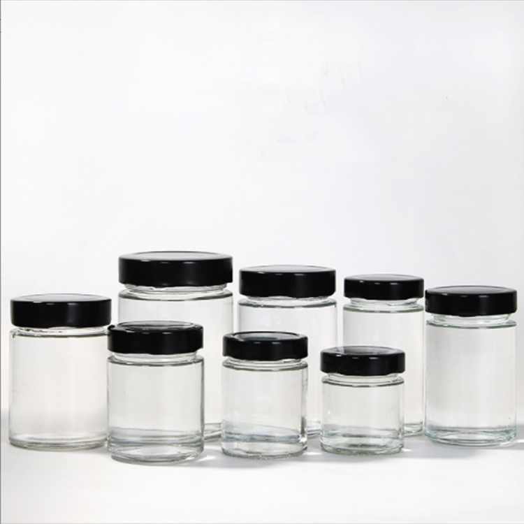 China 250ml Cylinder Glass Storage Pickles Bottle with Metal Lid Factory & Wholesaler | Glint Featured Image
