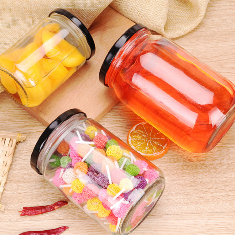 China 730ml Glass Pickles Storage Jar with Metal Lid Factory & Wholesaler | Glint Featured Image