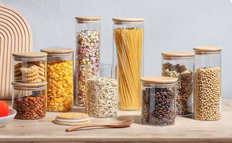 China Kitchen Use High Boronsilicon Transparent Glass Storage Jar Factory & Wholesaler | Glint Featured Image