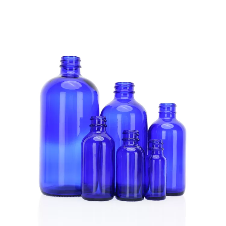 Glass Boston bottle