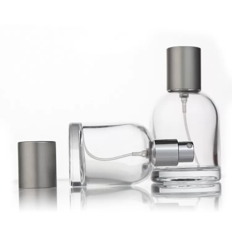 30 ml 50ml 100 ml apvalios nešiojamojo stiklo kvepalų butelis | „Glint“ rodomas vaizdas
