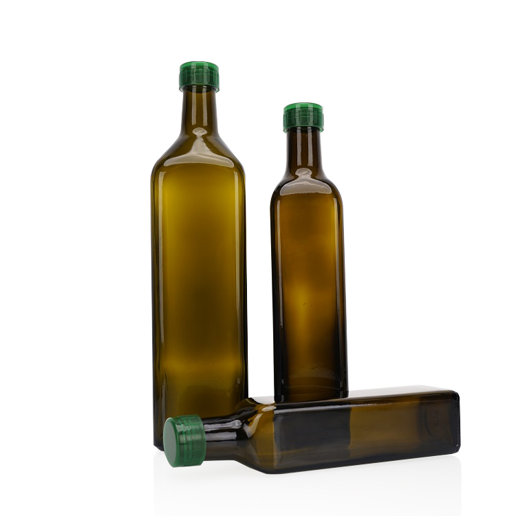 500ml Dark Brown Olive Oil Glass Bottle