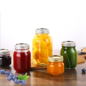 1000ml Glass Mason Jar with Split Lid