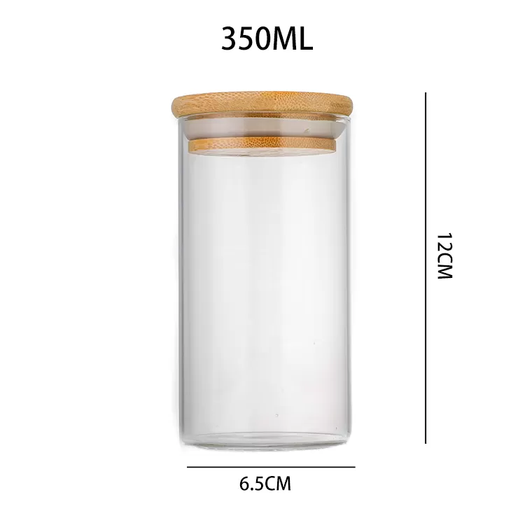 Kina 350 ml køkken Brug madglas Jar Factory & grossist | Glint featured billede