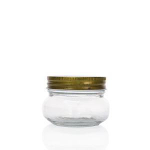 5oz Mason Glass Jar with Integrated Lid