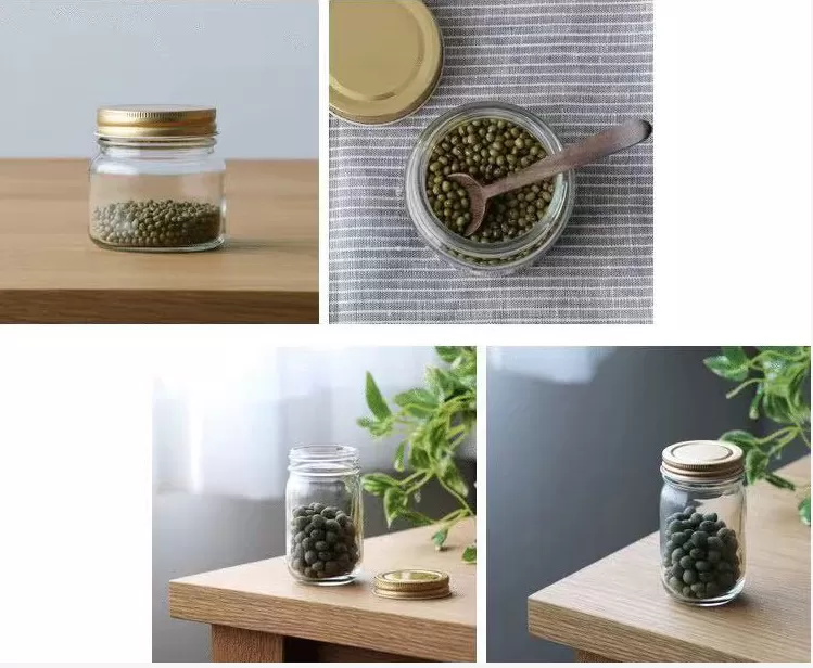 China 180ml Glass Mason Jai with Metal Lid Factory & Wholesaler | Glint Featured Image