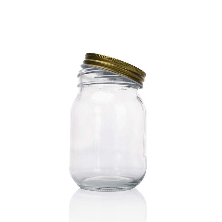 China 500ml 16oz Mason Glass Jar with Aluminum Lid Factory & Wholesaler | Glint Featured Image