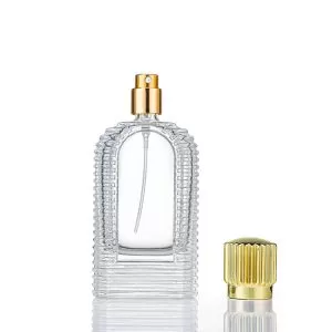 Bottle de perfum de vidre recarregable de luxe 60ml