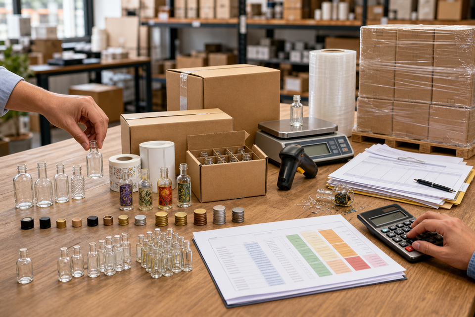 True landed cost and unit economics workflow for Mini Bottles sourcing