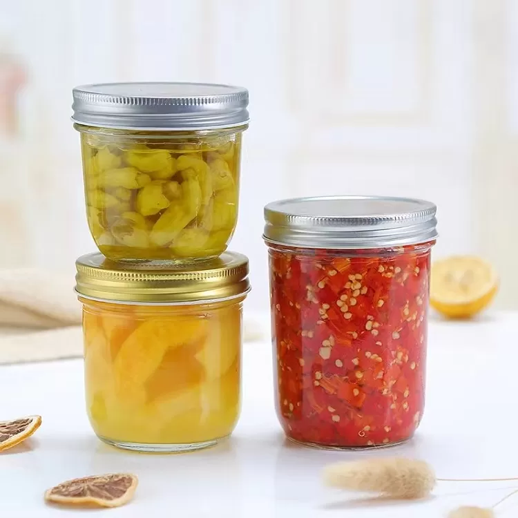 70ml 150ml 200ml 375ml Clear Weed Food Storage Glass Jar