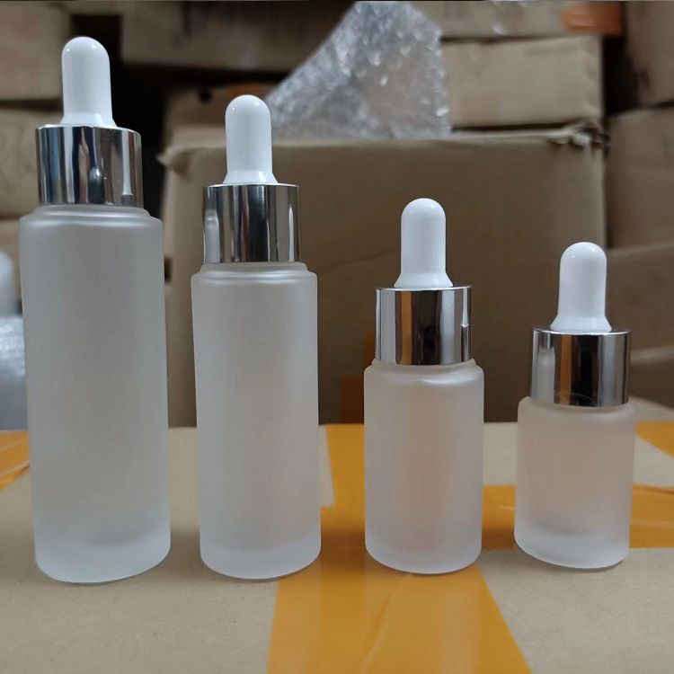 China 30ml Frosted Clear Cylinder Dropper Bottle Factory & Wholesaler | Glint Featured Image