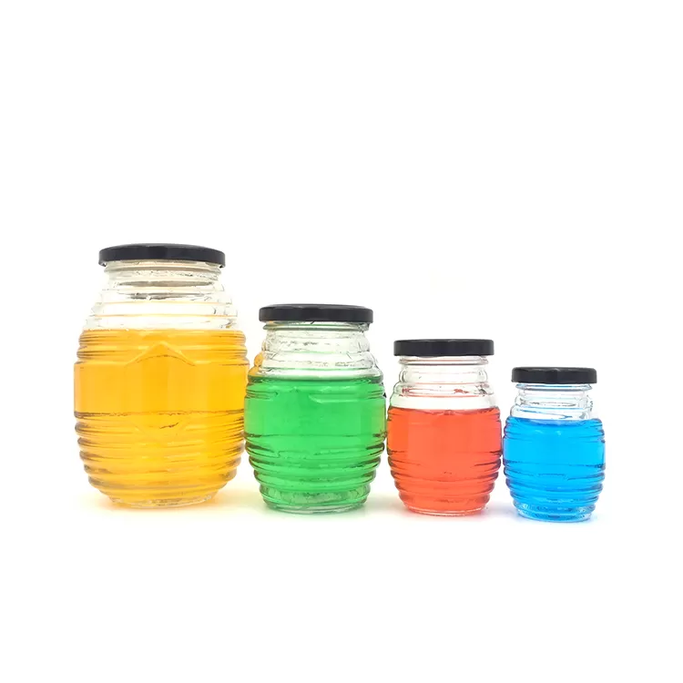 Glass Honey Jar